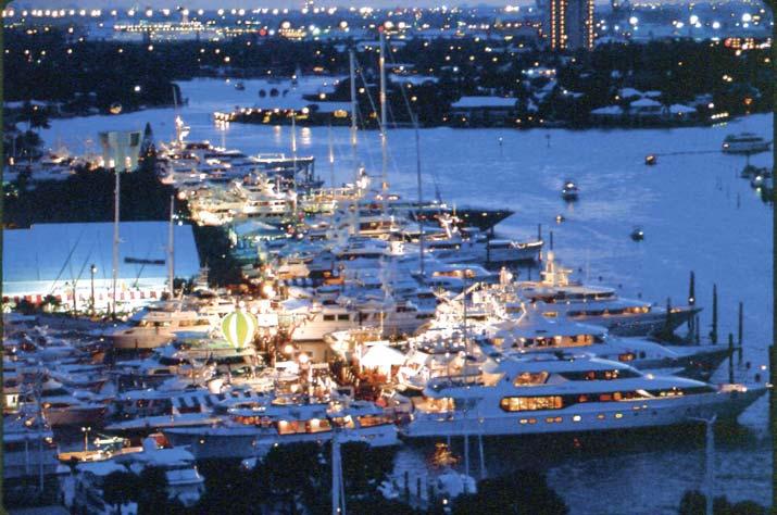 The Ft. Lauderdale Boat Show brings in yachters from all over the world.