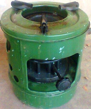 Sawdust/rice husk stove: The sawdust or rice husk stove is circular in shape, and is made of light metal and consists of the combustion