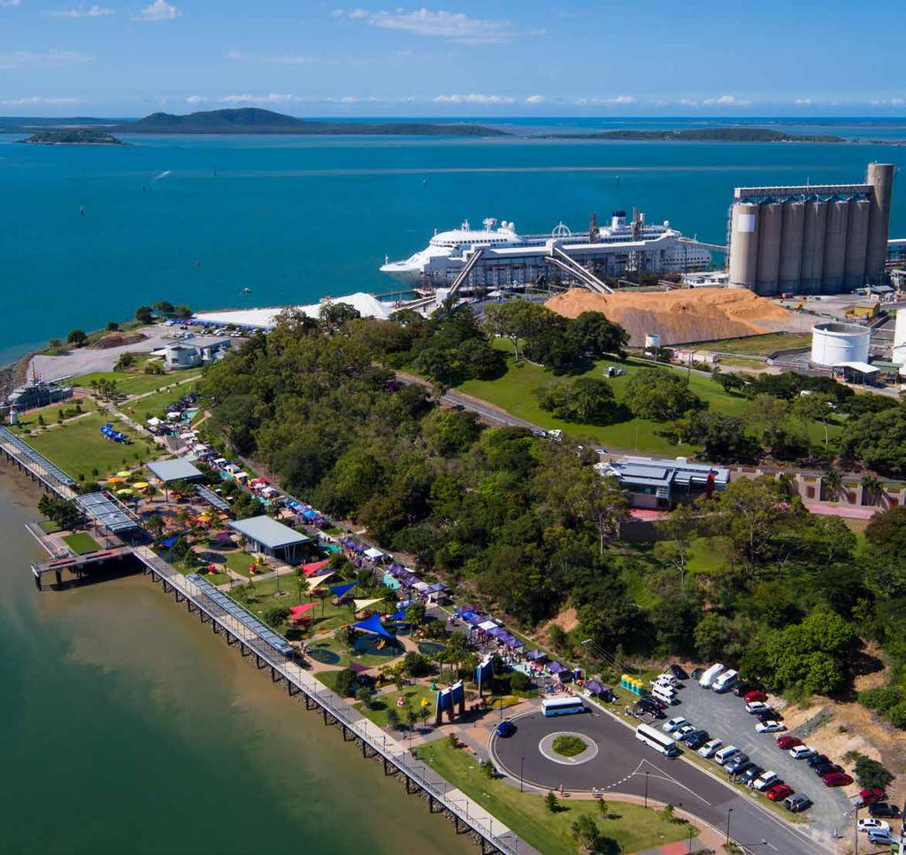 Planning for a sustainable future Over the past 25 years over $285 million has been expended to ensure Gladstone currently has sustainable economic, environmental and social infrastructure in place