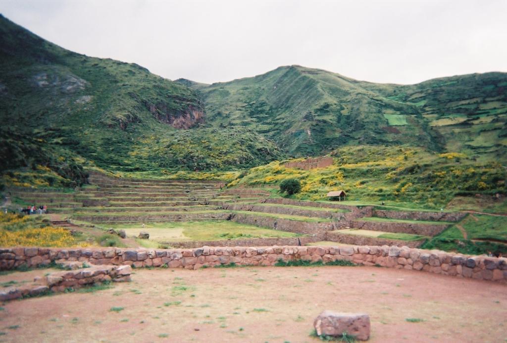 The Incas used structures such as this one to observe the stars.