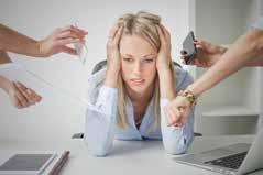Odsotnost z dela zaradi stresa je velik, pripisujejo mu od 50 do 60 % vseh izgubljenih delovnih dni. Besedilo: asist. dr. Nataša Dernovšček Hafner, univ. dipl. psih.