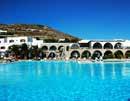 Karma Porto Paros Hotel Villas & Aqua Park is located on a beautiful hillside with a view of the gulf of Naoussa,