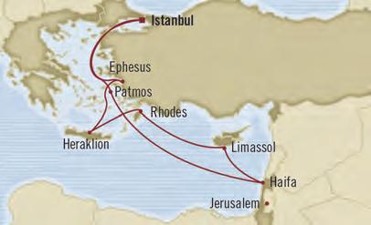 25 Sep Ephesus (Kusadasi), Turkey 8 am 4 pm 26 Sep Istabul, Turkey Noo 27 Sep Istabul, Turkey Disembark 8 am Taormia Ephesus CATEGORIES AND S 19