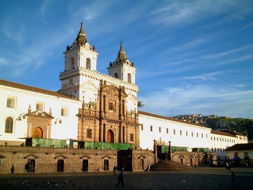 Itinerary Islands & Incas Days 1-2: Quito Fly overnight to Quito, the dramatically-situated and colonially-charming capital of Ecuador. This flight is approximately 16 hours.