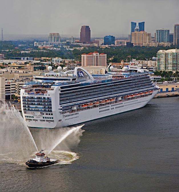 Multi-day cruise ship passenger counts increased 9.4 percent from 2,459,684 passengers in FY2006 to 2,690,058 passengers in FY2007. Daily ship passenger counts decreased 7.