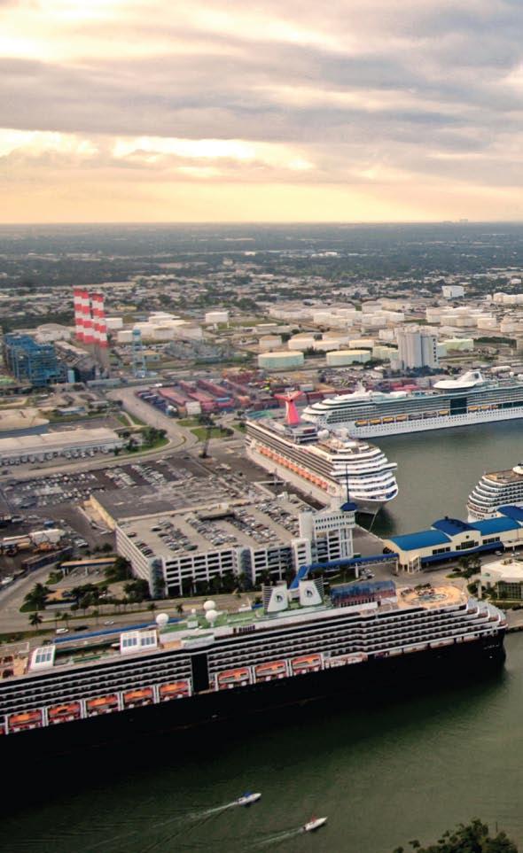 The study measures the local, regional and state economic impacts generated by maritime activity at Port Everglades for jobs, personal income, business revenue and tax values.