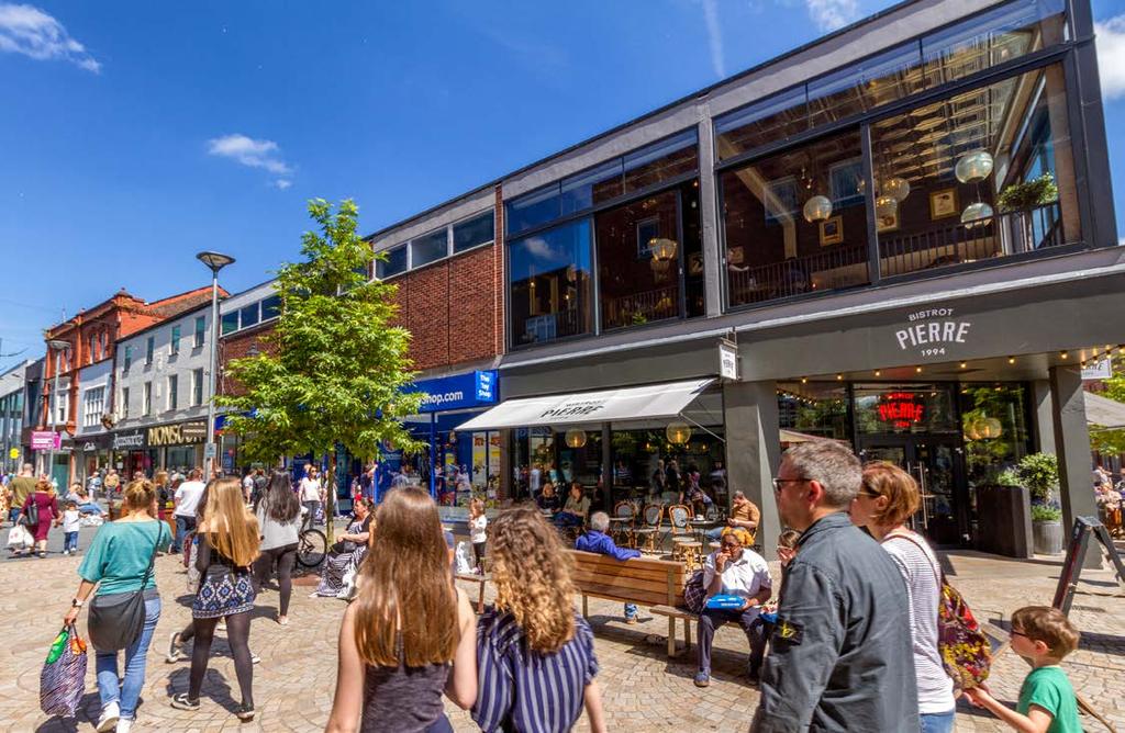 INVESTMENT SUMMARY LOCATION Altrincham is an extremely affluent commuter town in southern Greater Manchester, the economic engine of the North West and the largest sub-regional economy outside of