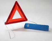 Roadside Safety Products C D E Warning Triangle, produced confirming