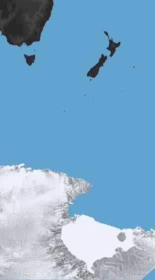 AUSTRALIA NEW ZEALAND Hobart Christchurch Stewart Island The Snares Invercargill Clockwise: Sailing through ice K Ovsyanikova; Mawson s Hut Heritage Expeditions; Minke Whale E Bell Macquarie Island