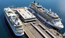 Sources: CLAA, Cruise Lines Meetings and LandDesign, 2016 SEATTLE AND VANCOUVER Summary Seattle able to welcome very large vessels ell Street at Pier 66 berth is 1,600, with