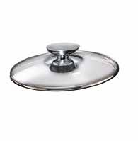 5 007032 Special glass lid 13 007516 Glass lid with white silicone rim 6.75 007520 Glass lid with white silicone rim 8.