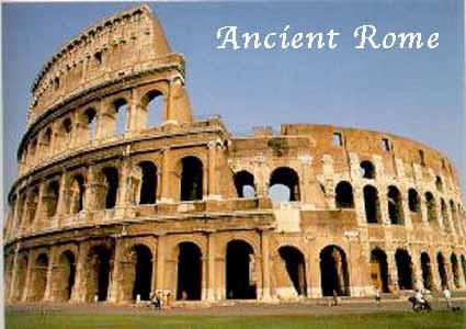The Roman Coliseum has a