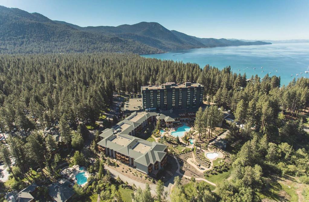Grand Lodge: Property Details Located in Incline Village, NV (on the north shore of Lake Tahoe) Casino space is leased by Full House and is a part of the Hyatt Regency Lake Tahoe