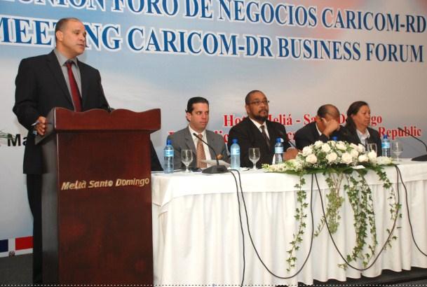 PUBLIC/PRIVATE SECTOR EXCHANGE ON THE IMPLEMENTA- TION OF THE CARICOM-DR FREE TRADE AGREEMENT Cesar Dargam and David