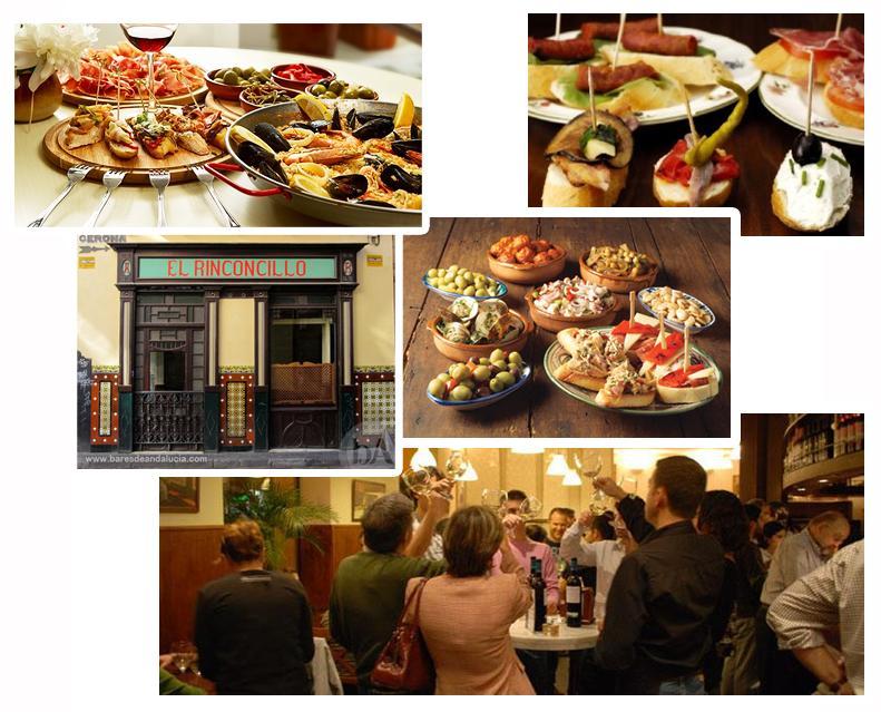 Tapas trail If you come to Spain, going to have tapas is something that one must do.