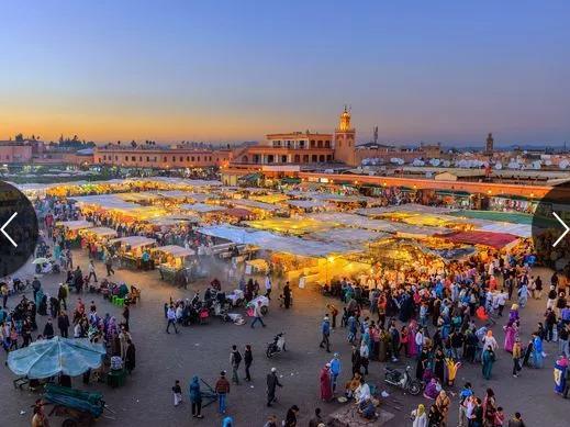 Morocco: Visit the famous spice markets and entrench yourself in Arab culture. In Marrakech, known as the Red City, there s plenty to grab your attention.