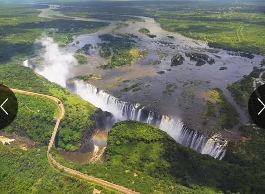 Zambia and Zimbabwe: Head to these two countries to see Victoria Falls, the largest waterfalls in the world.