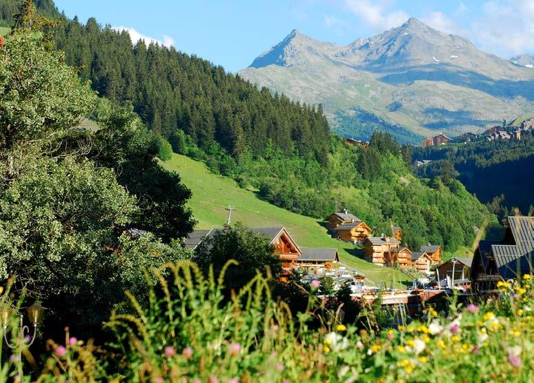 NESTLED IN THE HEART OF THE LARGEST SKIING AREA IN THE WORLD: THE 3 VALLEYS WELCOME TO AN AUTHENTIC LOCATION IN NATURE In summer as in winter, Méribel offers you nothing but charm: the type of charm