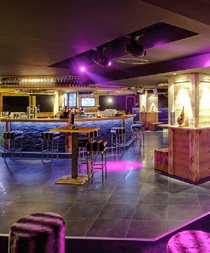 BARS & DISCOS CHAUDANNE THE BAR After your work sessions, the Chaudanne bar is the ideal