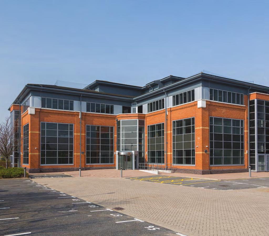 Status 4 Three storey HQ building with an impressive doubleheight atrium offering up to 23,236 sq. ft.