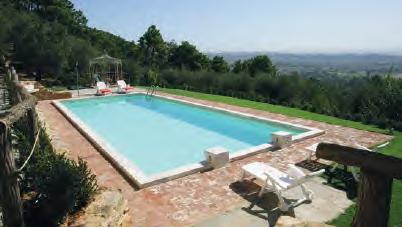 TUSCANY VILLA PODERE DE PARDI This rustic Tuscan farmhouse oozes countryside chic from its