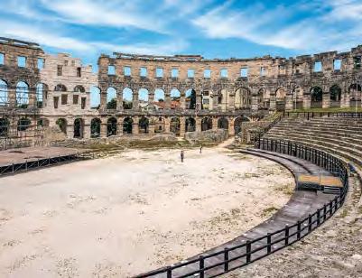 NOT TO BE MISSED Pula s Roman amphitheatre is still used for live music Tom Jones and Sting have concerts there this summer!