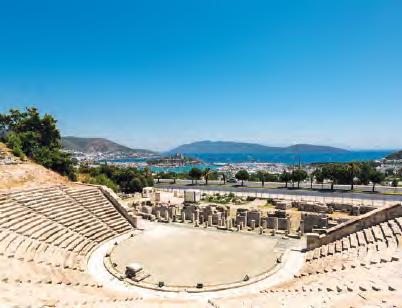 Grand Roman ruins ensure Bodrum area has a rich history too.
