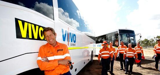 Employee transport for the resource industry Transdev provides employee transport solutions for small and large scale industrial projects through Vivo Connect.