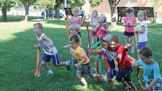 BUSY BEAVER CAMP Half-Day Camp for Preschoolers Ages 3-5 Treat your child to a week of good old-fashioned camping fun.