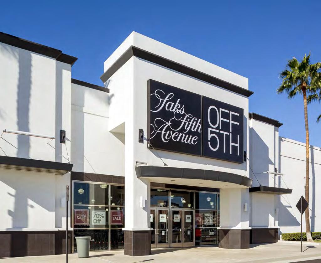 The Outlets at Orange is California s only shopping destination featuring Bloomingdale s - The Outlet Store, Neiman Marcus Last Call, Nordstrom, and Saks Fifth Avenue OFF 5TH outlet