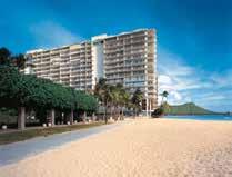 With stunning ocean views guests also enjoy access to the facilities of the neighbouring Outrigger Reef Waikiki Beach Resort including the swimming pool and a variety of restaurants.