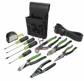 0159-23 89238 Journeyman s Tool Kit, Metric 21pc 13.7 lbs 12-piece Electrician s Tool Kit - Standard Perfect kit for the professional or apprentice electrician.