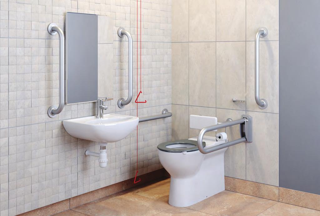 Deluxe Rimless CC DocM Deluxe Rimless BTW DocM Deluxe Rimless Close Coupled DocM specification: A close coupled WC with left or right handed lever flush.