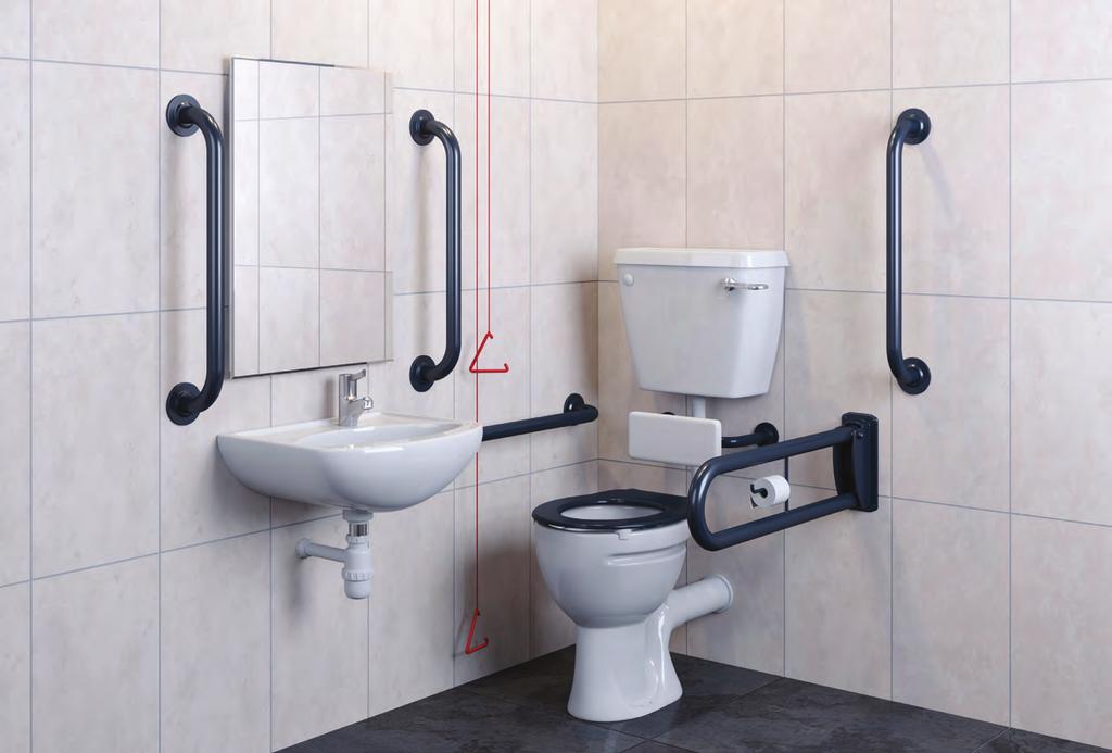Standard CC DocM Standard LL DocM Standard Close Coupled DocM specification: A close coupled WC with left or right handed lever flush, a dimple lever, 6 Litre single flush cistern and raised height