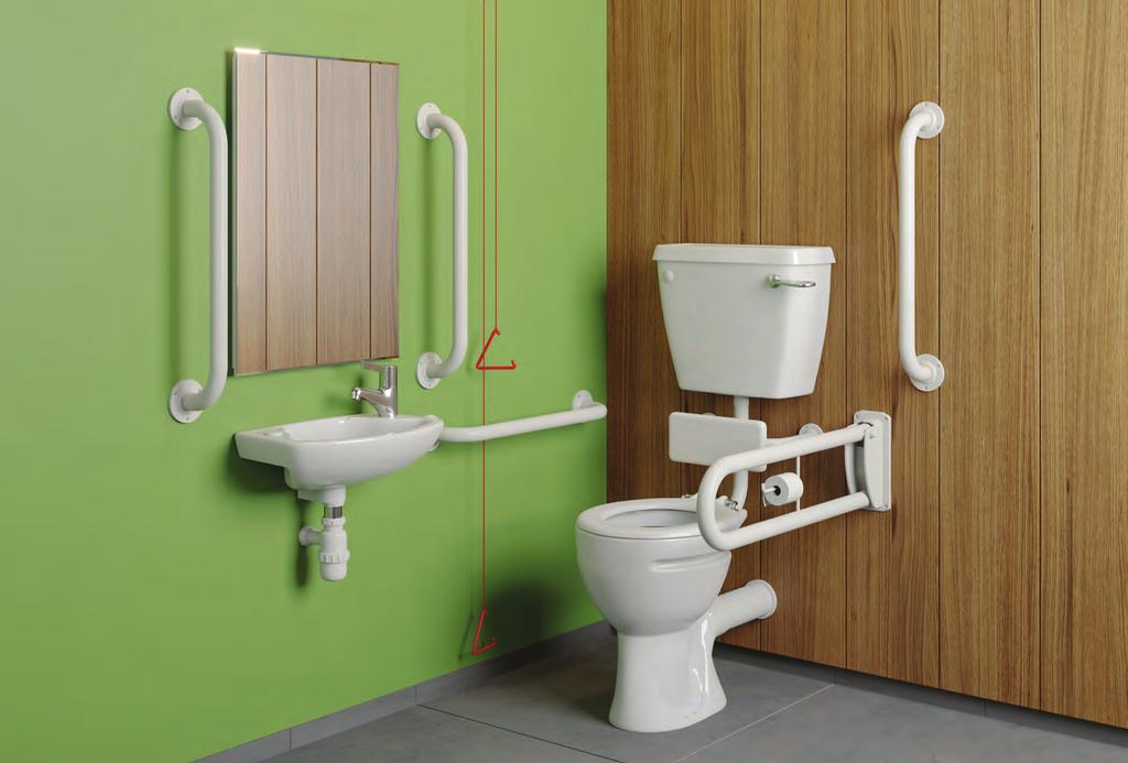 Economy CC DocM Economy LL DocM Economy Close Coupled DocM specification: A close coupled WC with left or right handed lever flush.