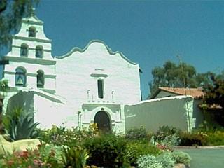 It is slightly south of Mission San Juan Bautista and slightly north of Mission Soledad. Mission Carmel was originally at the Presidio of Monterey.