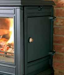 As a room-sealed stove, the Monte Carlo has the ability to draw it s primary air-supply from outside your home when using the optional ducting kit.