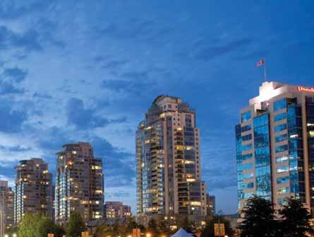 CLOSE ENCOUNTERS. As a centrepiece in the Southeast False Creek neighbourhood, Central delivers big-city living with a neighbourly village feel.