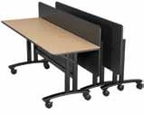 Dining style Multi-purpose style suitable for wheelchair users Classroom style desks