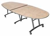 LB Mobile Folding Table LB tables are a great choice when you prefer to use separate chairs and need a