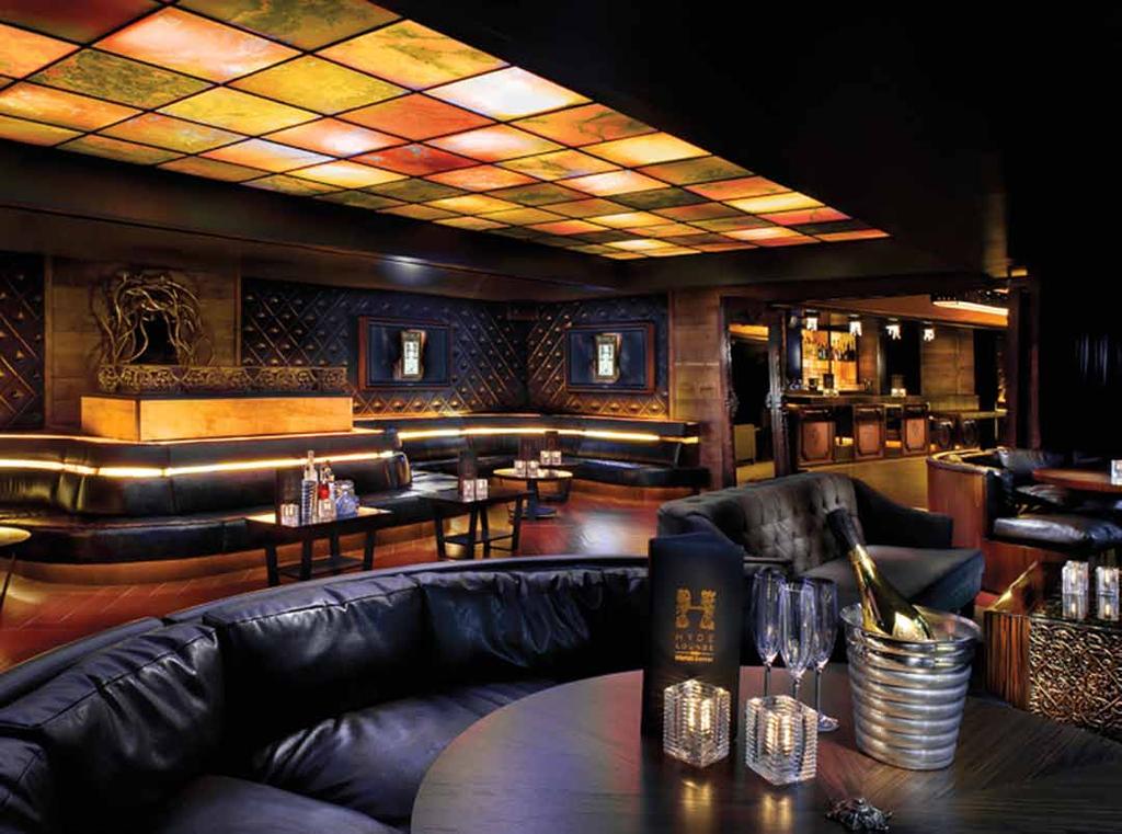 indulge Hyde Lounge Hyde Lounge at STAPLES Center offers two additional, wellappointed venues