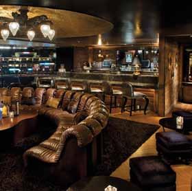 Perfect for corporate gatherings or private parties, these intimate lounges, each featuring