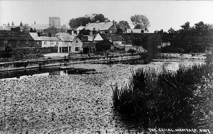 Wilts & Berks Canal - Wantage wharf from Belmont;