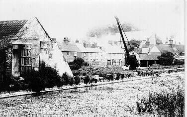 Berks Canal - Wantage wharf; looking southeast; 1899 -