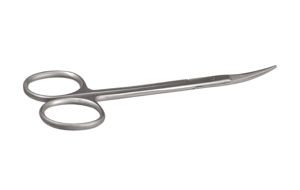0mm Long 0244 Iris Scissors, Curved, Pointed 0.mm 0.
