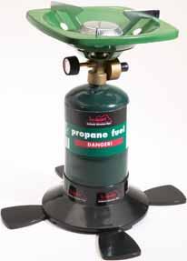 propane fuel propane cylinder Burns 5 hours at maximum setting 14204 Single Burner