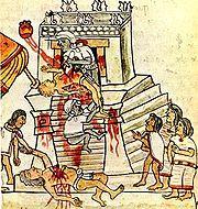 Human Sacrifice Human sacrifice was a common practice of the Aztecs.