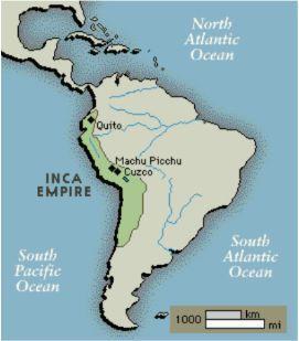 Where did the Inca live?