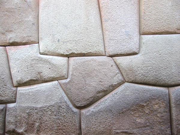 Stonework The Inca constructed stone temples without using mortars yet the