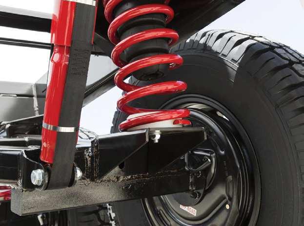 Each JTECH Suspension system includes: Electro-coated surfaces for optimal protection against corrosion and stone chips Stub axles, bearings and brakes that